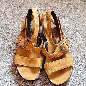 NAOT beige sandals size 38